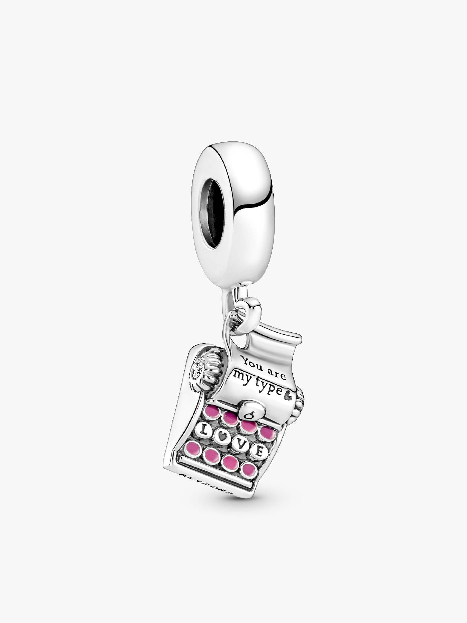 Typewriter Dangle Charm