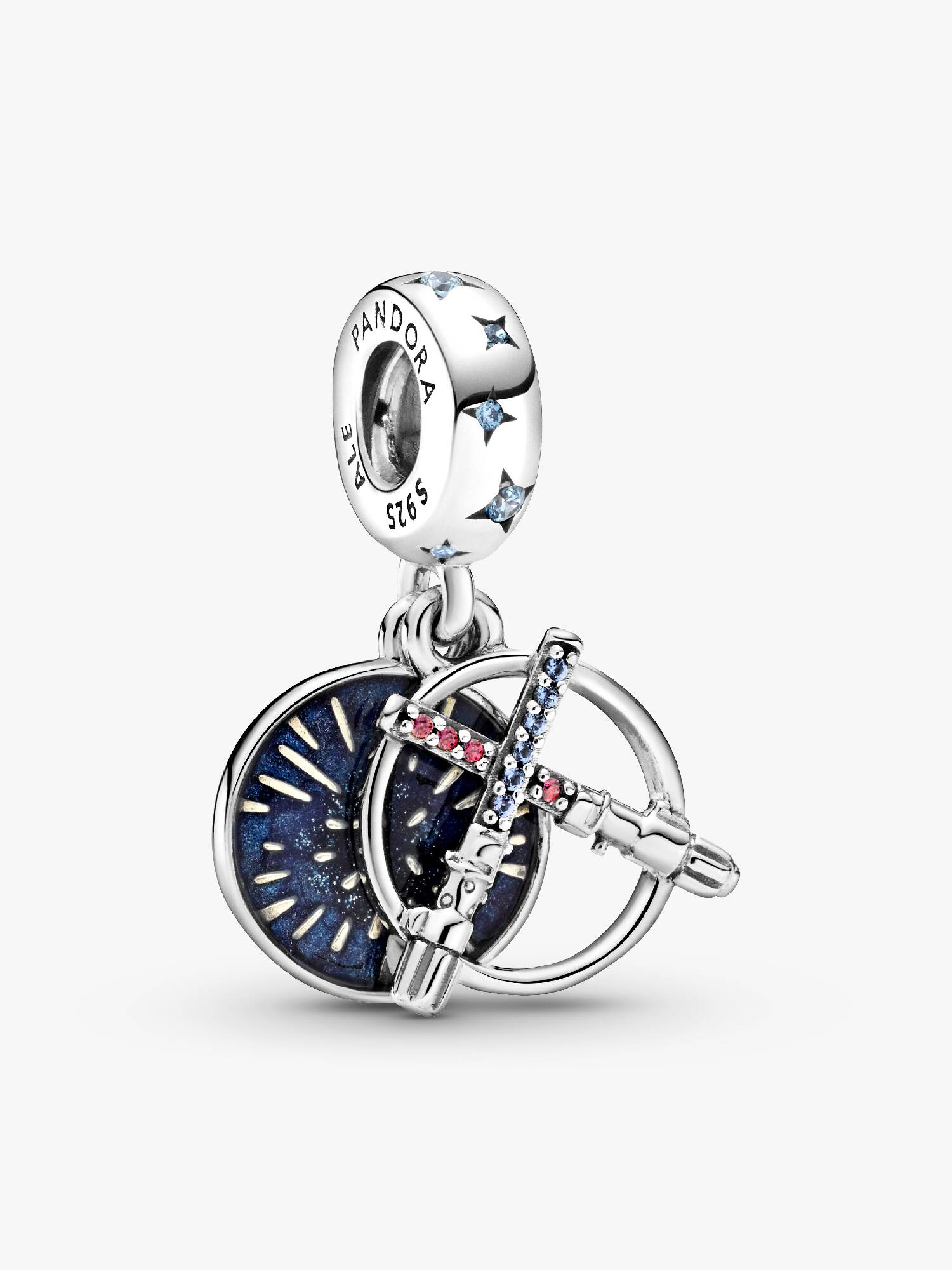 Star Wars Lightsaber Double Dangle Charm