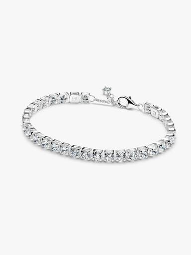Sparkling Bold Tennis Bracelet