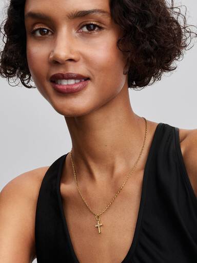 Cross Dangle Charm