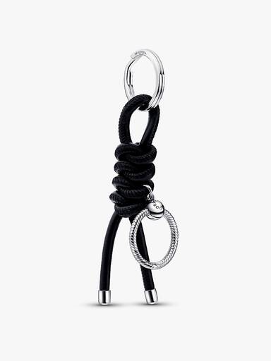 Pandora Moments Leather-free Fabric Charm Key Ring