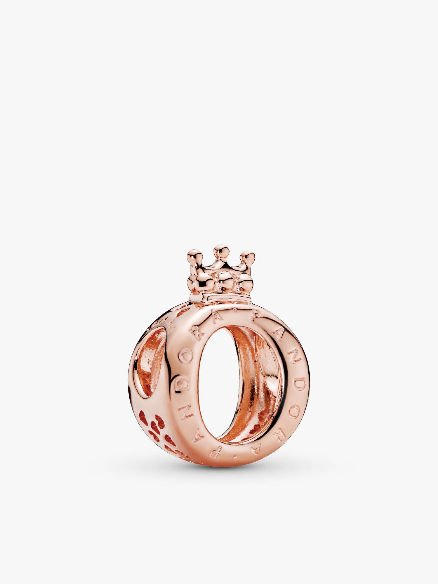 PANDORA Rose crown O charm